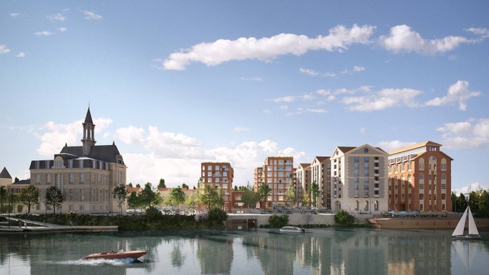 JLL accompagne le projet de transformation des Grands Moulins