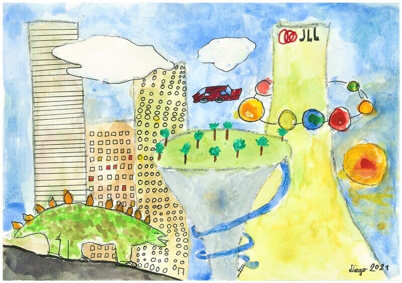 50 ans de JLL en France - concours de dessin