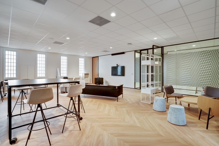 Bureaux du Groupe Orange Salle salon réunion design