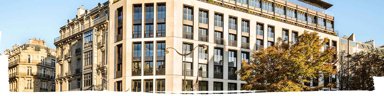 Façade du Bulgari Hotel à Paris