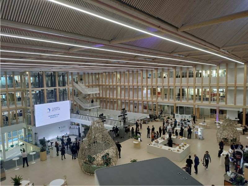Danone Nutricia Research hall d'accueil 
