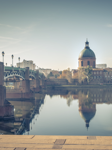 Vue de Toulouse et du Pont Neuf