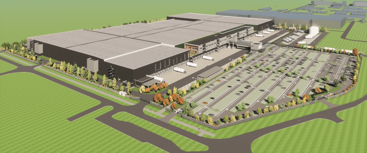 Centre logistique Zalando