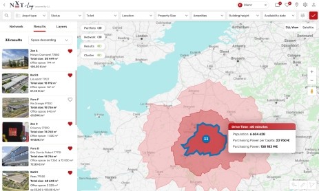 NXT i-Log - Comparaison données marché, économiques et sociales logistiques