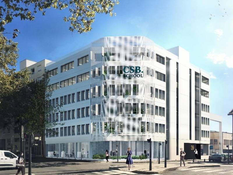 Locaux de la CyberSecurity Business School à Lyon Part-Dieu (CSB.School)