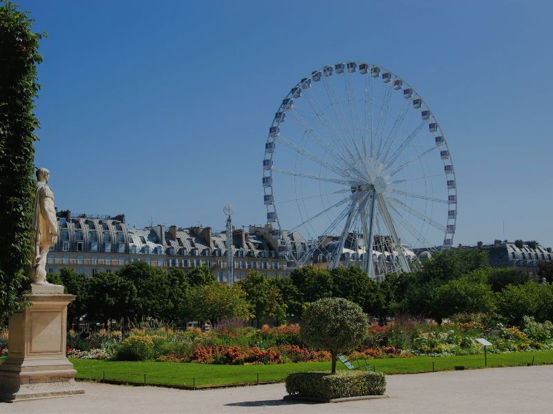 Jardin des Tuileries, Paris, France